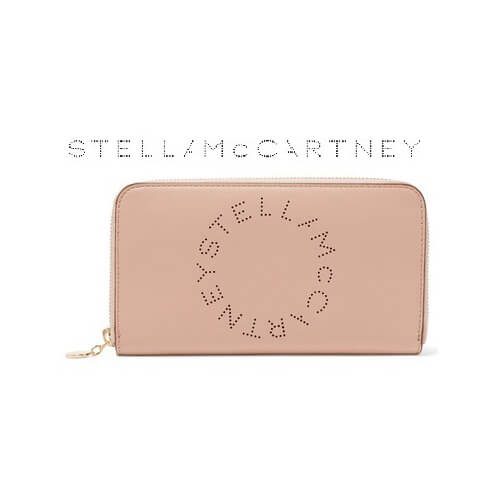 ステラマッカートニースーパーコピー STELLA MCCARTNEY★PERFORATED FAUX LEATHER WALLET